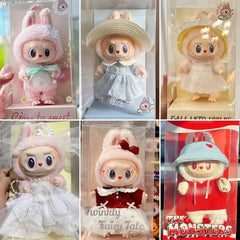 Huitich Anime Labubu Doll Keychain - Cute Plush Toy - Mumzar