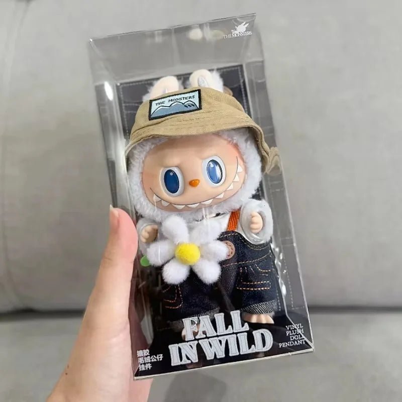 Huitich Anime Labubu Doll Keychain - Cute Plush Toy - Mumzar