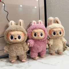 Huitich Anime Labubu Doll Keychain - Cute Plush Toy - Mumzar