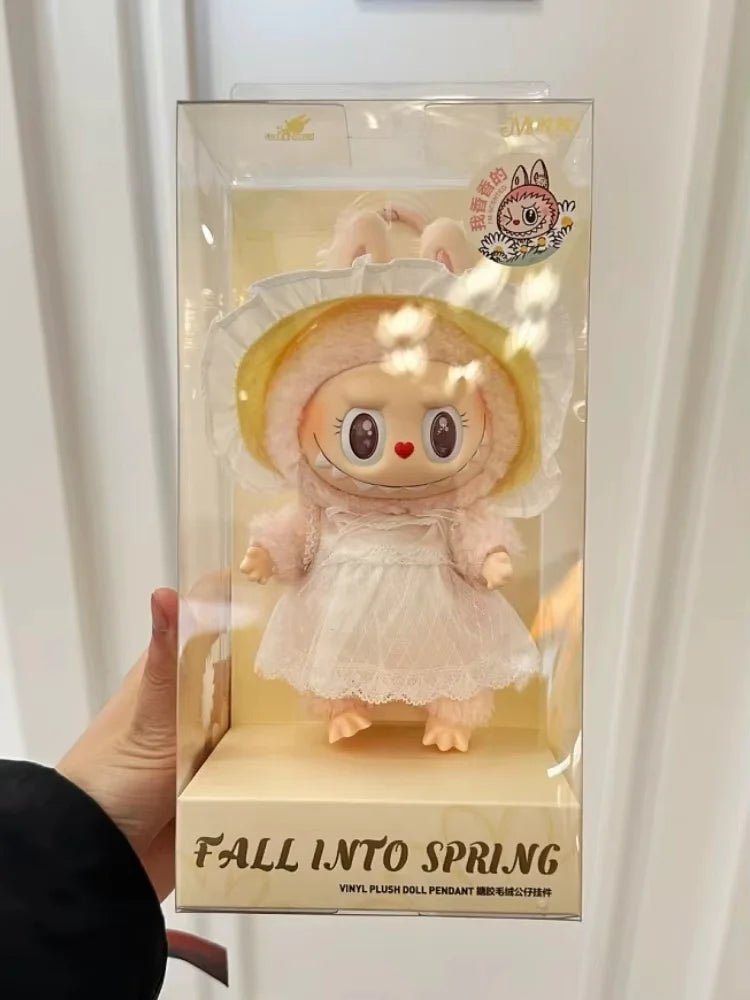 Huitich Anime Labubu Doll Keychain - Cute Plush Toy - Mumzar