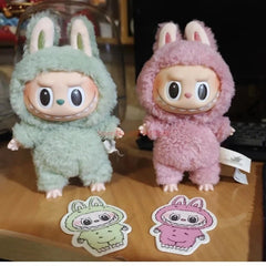 Huitich Anime Labubu Doll Keychain - Cute Plush Toy - Mumzar