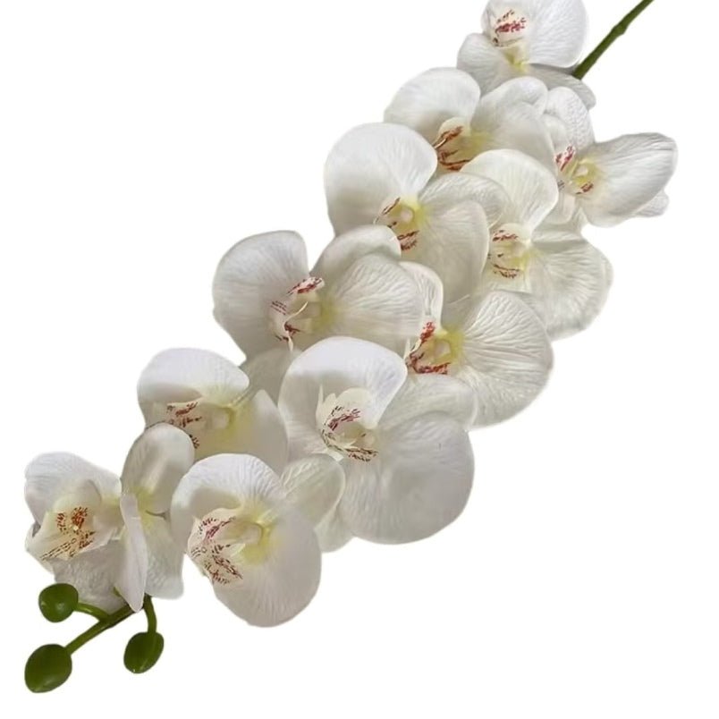 Huitich Artificial White Rose Flowers Realistic Decor - Mumzar