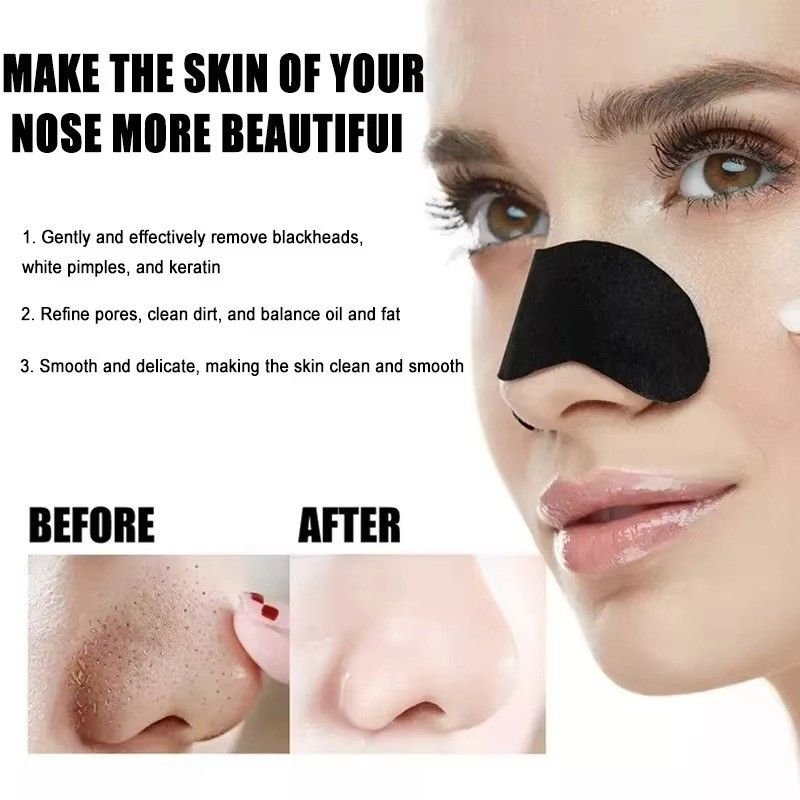 Huitich Blackhead Removal Nose Strips 10 50 100 Pcs - Mumzar