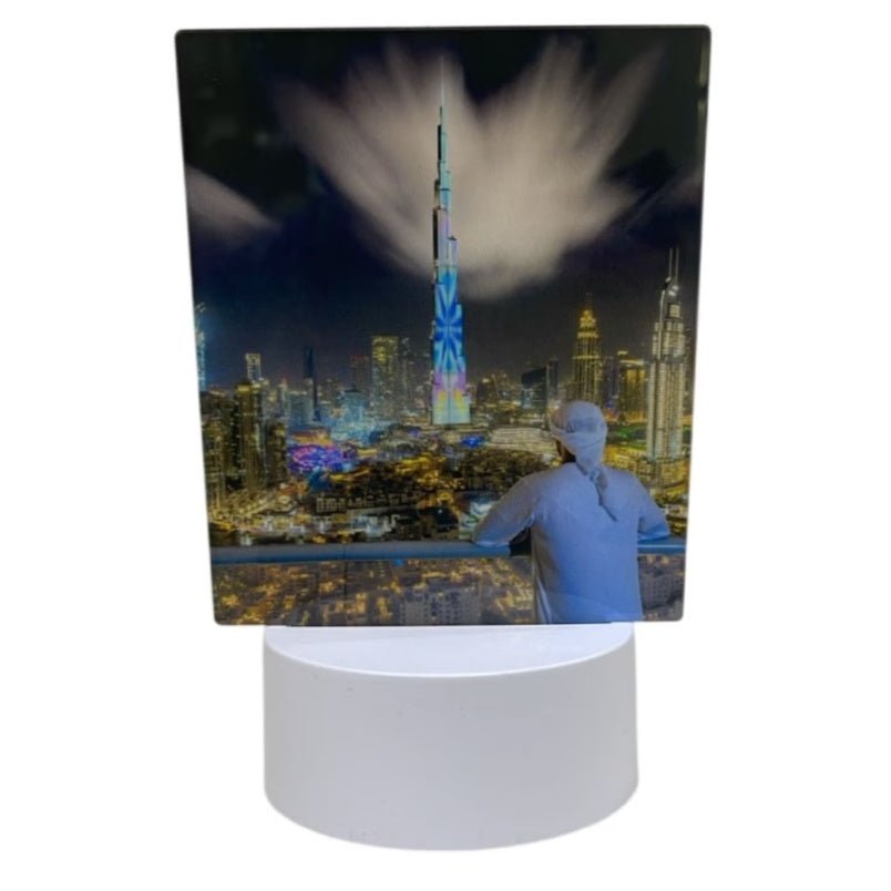 Huitich Burj Khalifa LED Photo Lamp Table Lamp - Mumzar