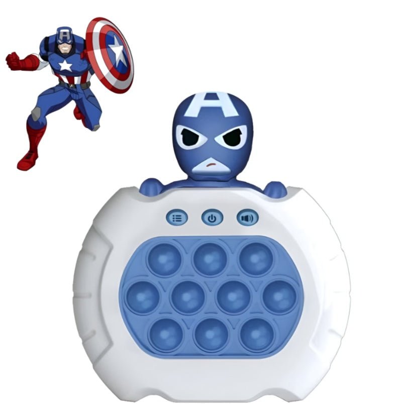 Huitich Captain America Fidget Toy Pop It for Stress Relief - Mumzar
