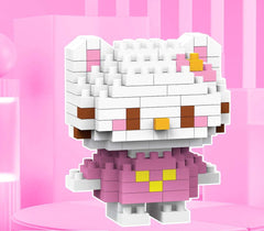 Huitich Cat Pixel Building Block Set Cute DIY Kit - Mumzar