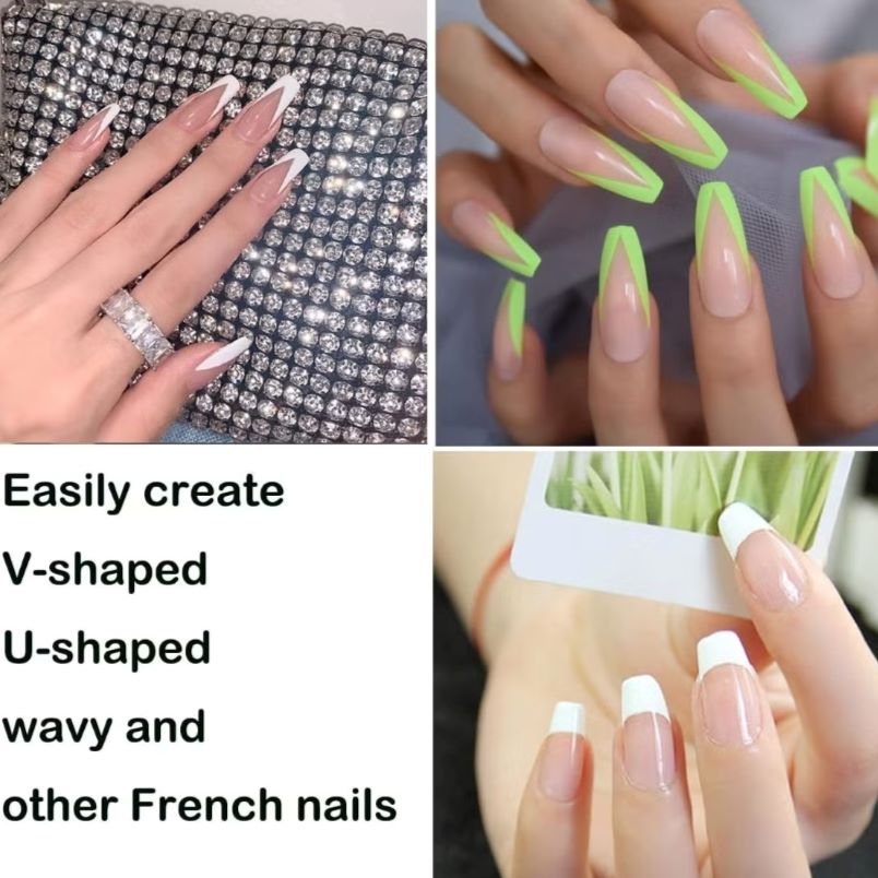 Huitich Clear Silicone Nail Stamper for Precise Nail Art - Mumzar
