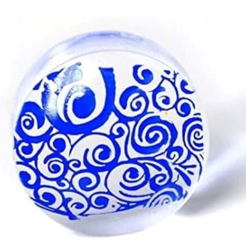 Huitich Clear Silicone Nail Stamper for Precise Nail Art - Mumzar