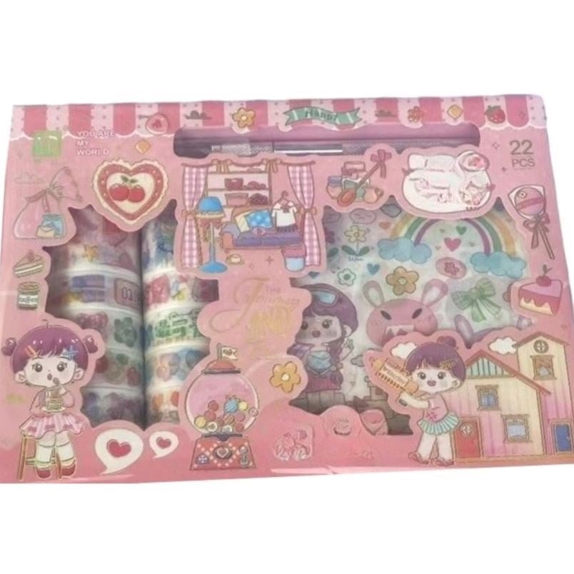Huitich Cute Decorative Stickers for Kids 22PCS Set - Mumzar