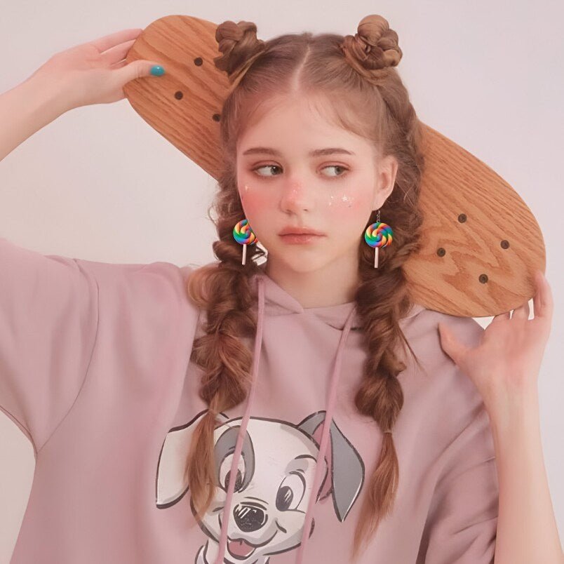 Huitich Cute Fashion Earrings Set with Fun Designs - Mumzar