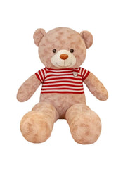 Huitich Dark Brown Teddy Bear with Sweater Plush Toy - Mumzar