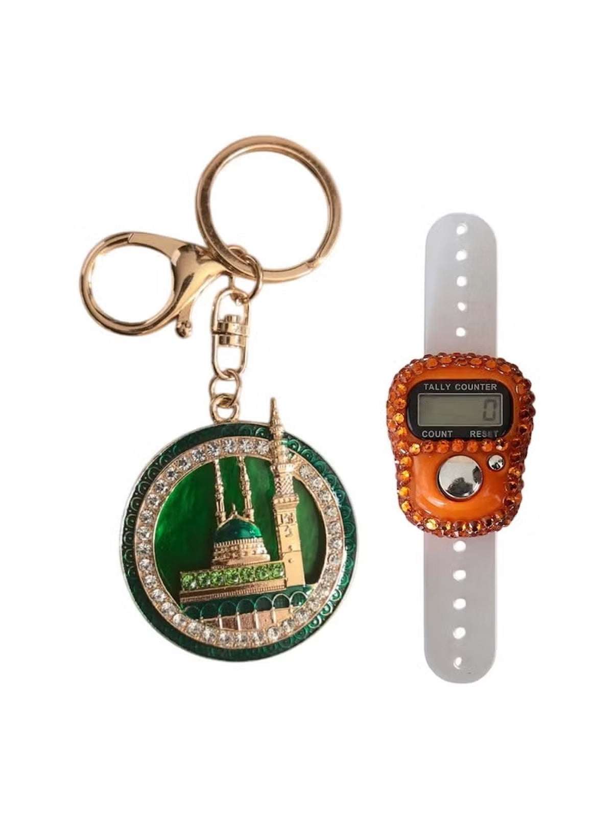 Huitich Digital Tasbeeh Counter Gift Set with Keychain - Mumzar