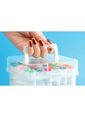 Huitich Double Headed Marker Set with 48 Colors - Mumzar