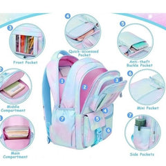 Huitich Durable Kids Backpack for School with Plush Toy - Mumzar