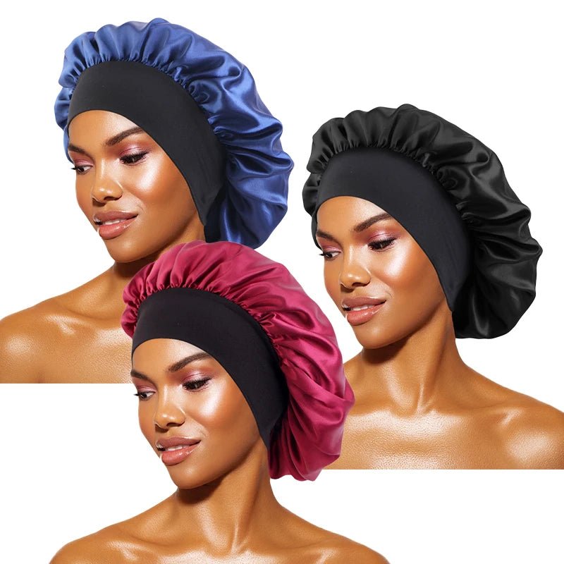 Huitich Elastic Band Night Sleeping Hat for Hair Care - Mumzar