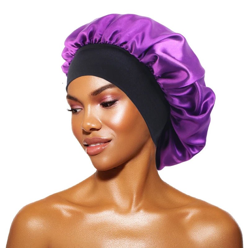 Huitich Elastic Band Night Sleeping Hat for Hair Care - Mumzar