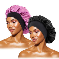 Huitich Elastic Band Night Sleeping Hat for Hair Care - Mumzar