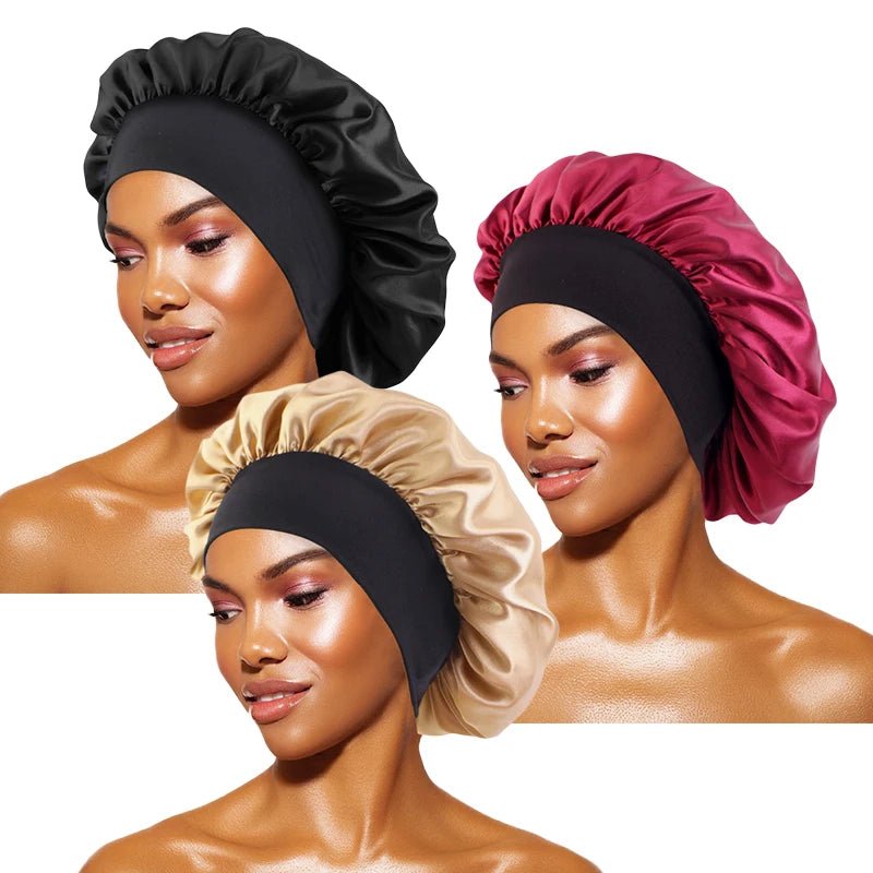 Huitich Elastic Band Night Sleeping Hat for Hair Care - Mumzar