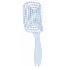 Huitich Elastic Massage Hair Brush Comb Soft Pink - Mumzar
