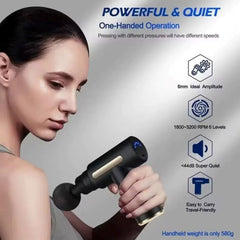 Huitich Electric Fascia Massage Gun with 5 Heads - Mumzar