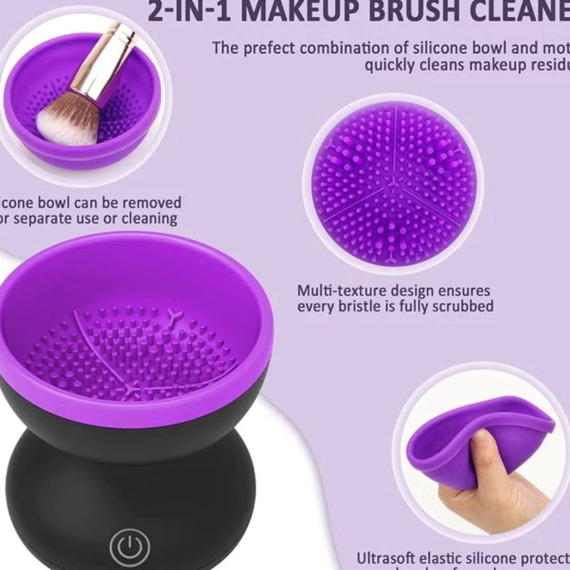 Huitich Electric Makeup Brush Cleaning Machine USB Powered - Mumzar