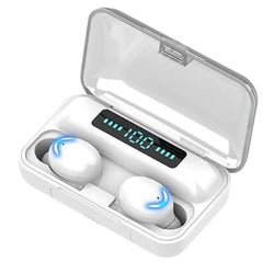 Huitich F9 TWS Earbuds with Charging Case Wireless Bluetooth - Mumzar