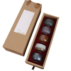 Huitich Five Elements Ceramic Teacups Coffee Set - Mumzar