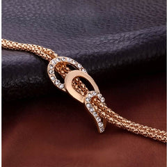Huitich Four Piece Gold Jewelry Set with Pendant - Mumzar
