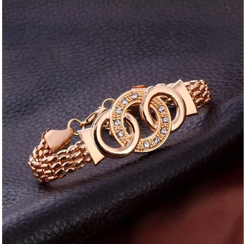 Huitich Four Piece Gold Jewelry Set with Pendant - Mumzar