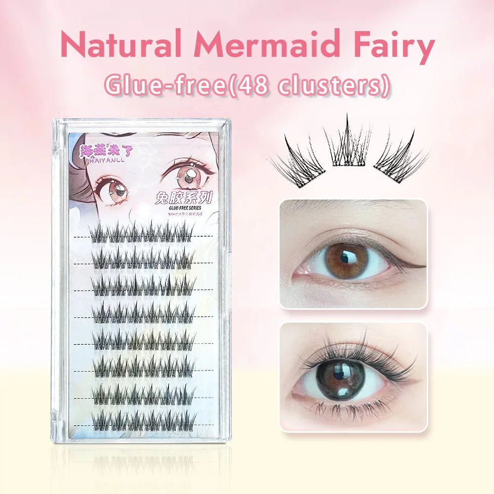 Huitich Glue - Free False Eyelashes Korean Style - Mumzar