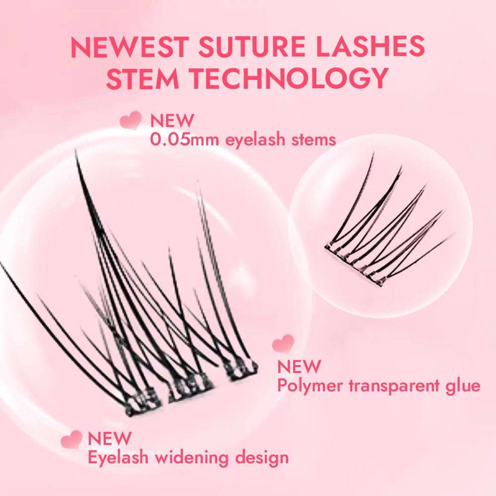 Huitich Glue - Free False Eyelashes Korean Style - Mumzar