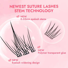 Huitich Glue - Free False Eyelashes Korean Style - Mumzar