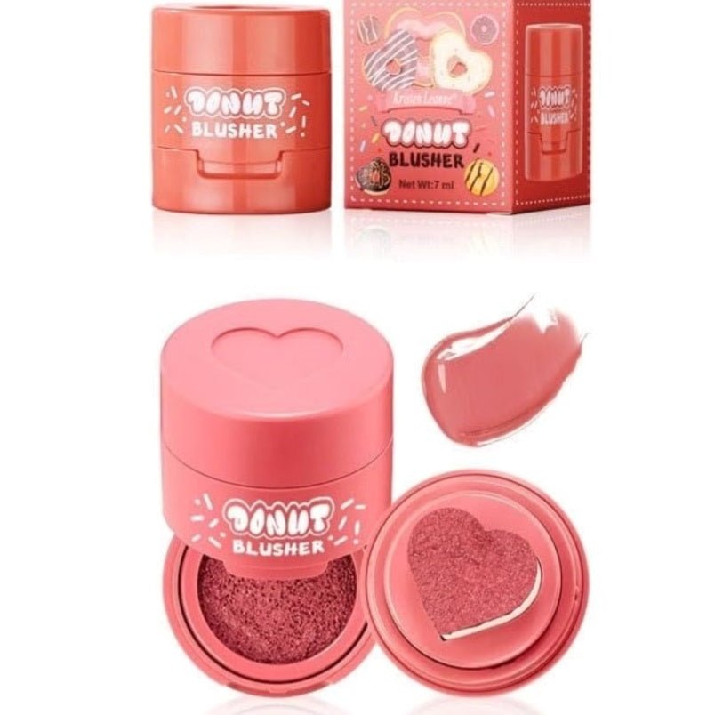 Huitich Heart Shaped Blusher Cushion & Bronzer - Mumzar