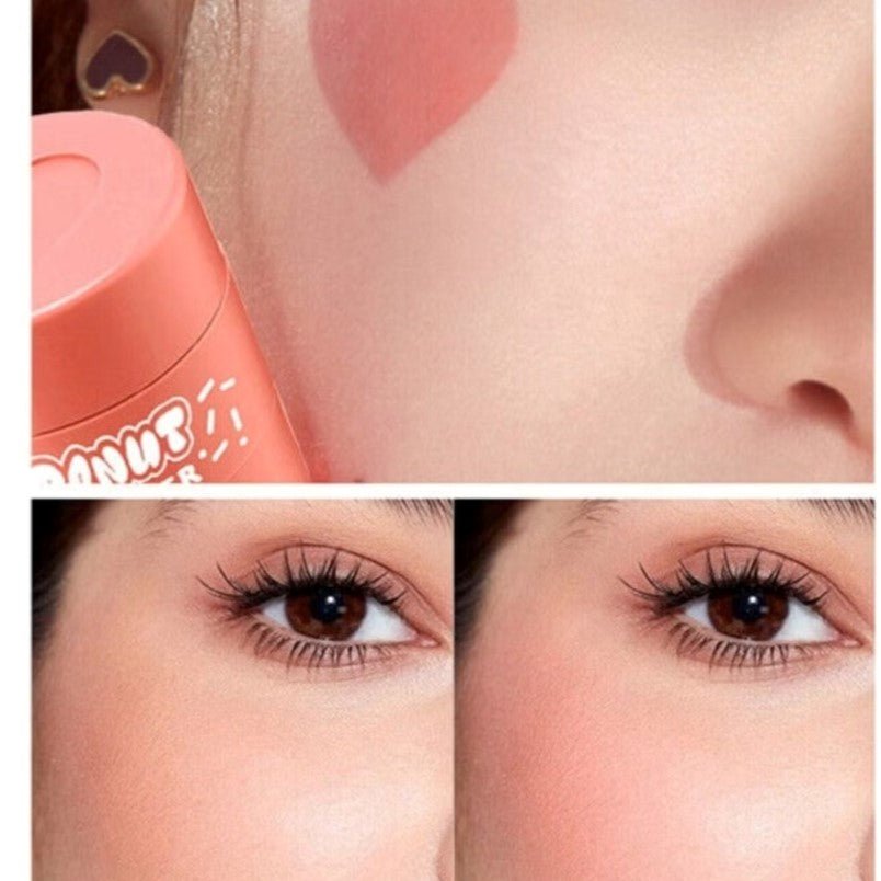 Huitich Heart Shaped Cushion Blusher Donut Blusher - Mumzar