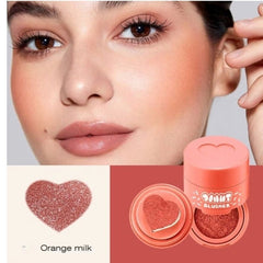Huitich Heart Shaped Cushion Blusher Donut Blusher - Mumzar