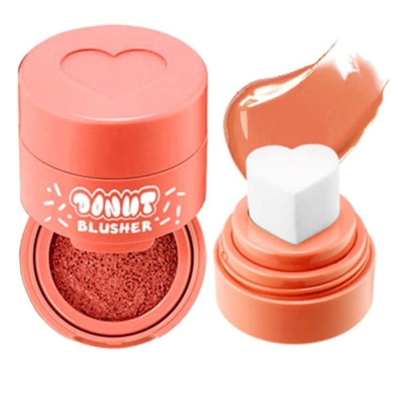 Huitich Heart Shaped Cushion Blusher Donut Blusher - Mumzar