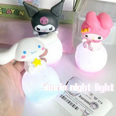 Huitich Hello Kitty Night Light for Kids Cute Luminous Toy Lamp - Mumzar