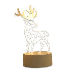 Huitich Kids 3D LED Deer Lamp Night Light - Mumzar