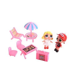 Huitich Kids Motorhome Playset with Helicopter & Figures - Mumzar