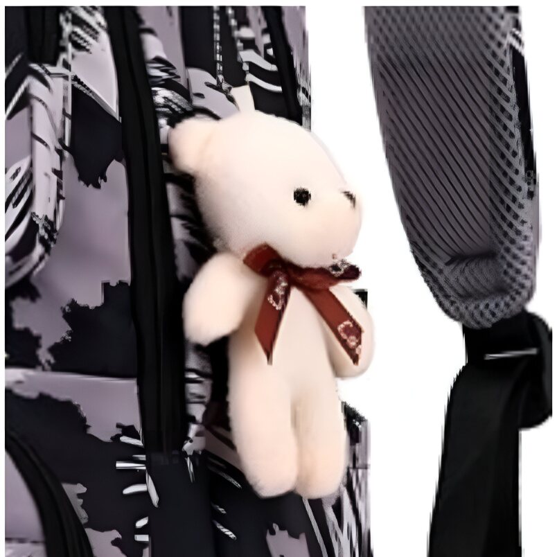 Huitich Kids Rolling Backpack with Plush Toy Durable & Stylish - Mumzar
