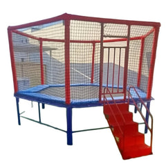 Huitich Kids Trampoline with Safety Enclosure and Ladder - Mumzar