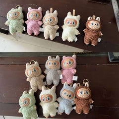 Huitich Labubu The Monsters collectible figurine Plush Keychain - Mumzar