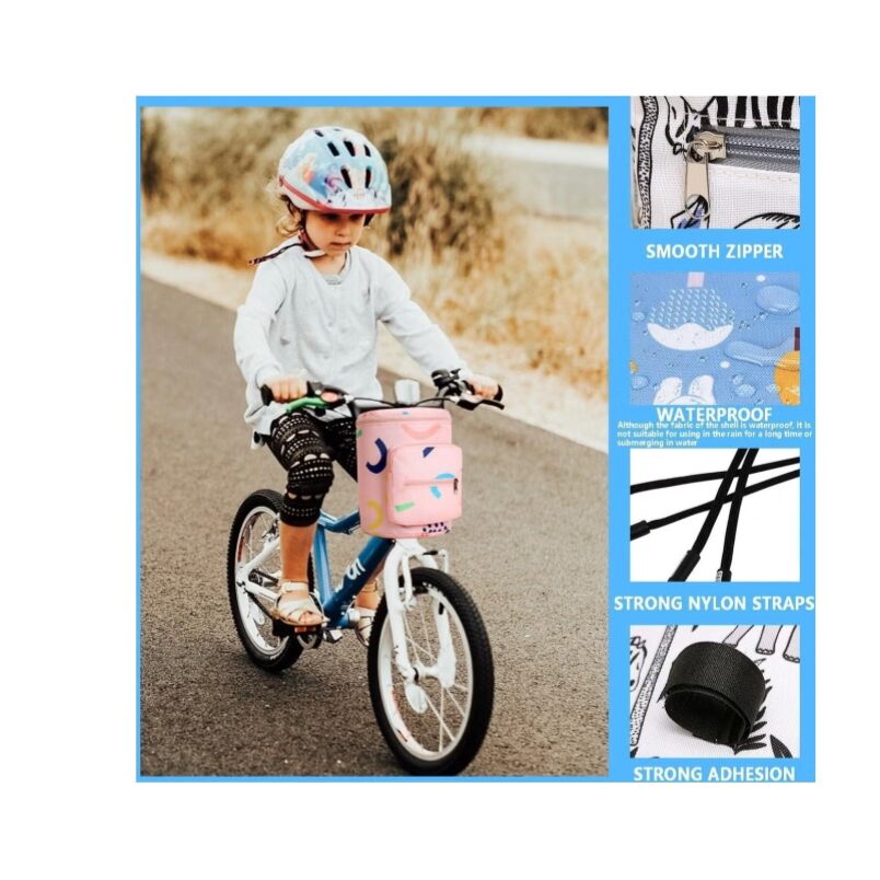 Huitich Large Capacity Stroller Bag Pink Baby Organizer - Mumzar
