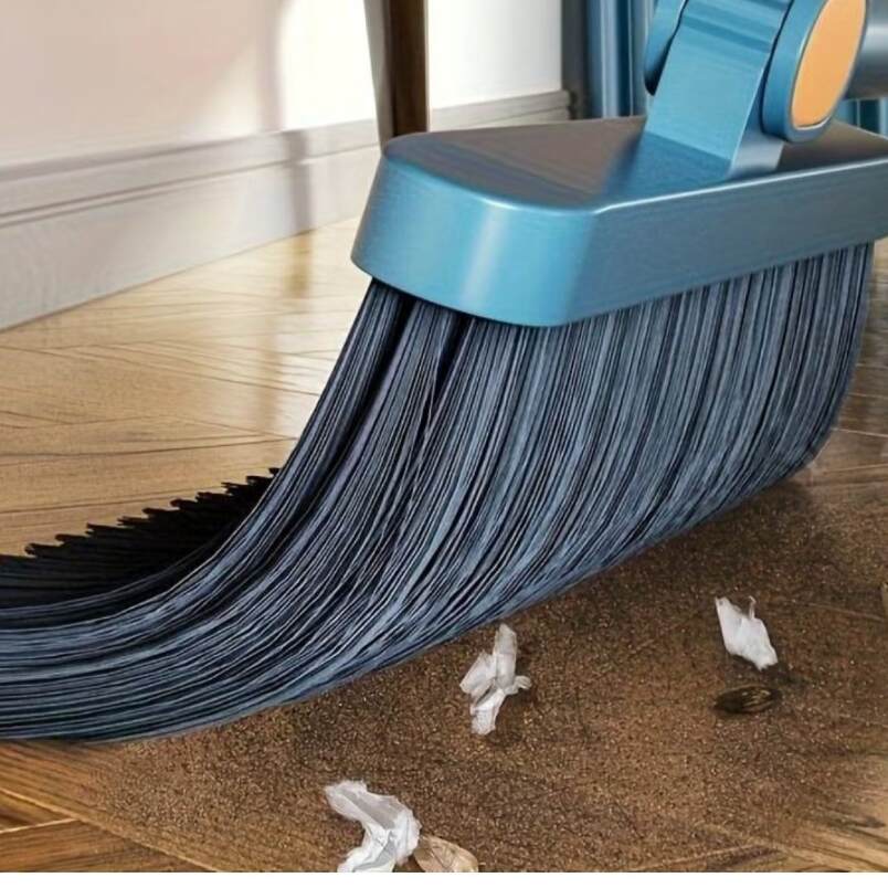 Huitich Long Handle Broom and Dustpan Set Durable Cleaning Supplies - Mumzar