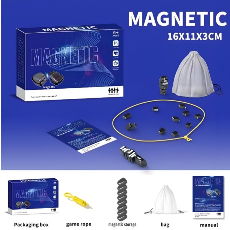 Huitich Magnetic Battle Chess Game Strategic Board Game - Mumzar