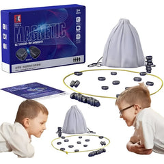 Huitich Magnetic Battle Chess Game Strategic Board Game - Mumzar