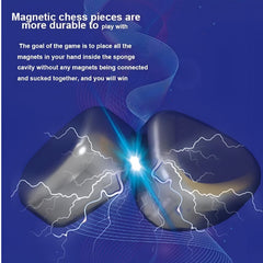 Huitich Magnetic Battle Chess Game Strategic Board Game - Mumzar