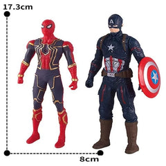Huitich Marvel Spiderman Action Figure 17cm Luminous Toy - Mumzar