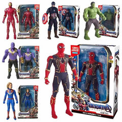 Huitich Marvel Spiderman Action Figure 17cm Luminous Toy - Mumzar