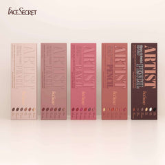 Huitich Matte Lip Liner Pencil Set 6 Colors - Mumzar